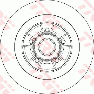 TRW DF6202BS - Discofreno autozon.pro