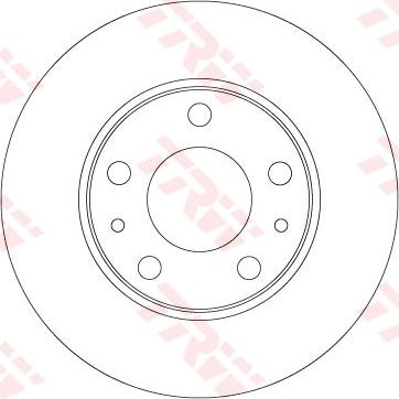 TRW DF6287 - Discofreno autozon.pro