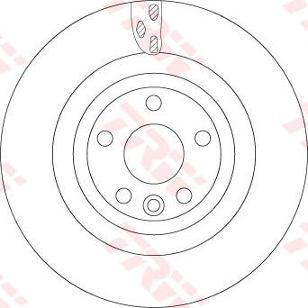 TRW DF6706S - Discofreno autozon.pro