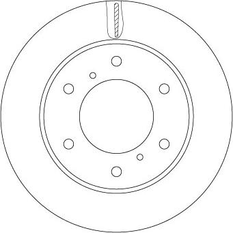 TRW DF6735 - Discofreno autozon.pro