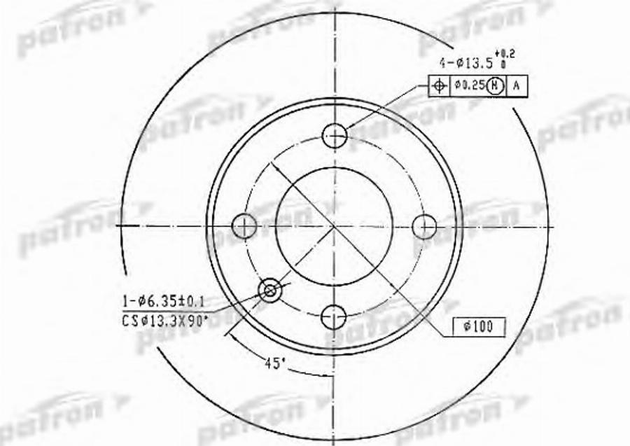 TRW DF1517BP - Discofreno autozon.pro