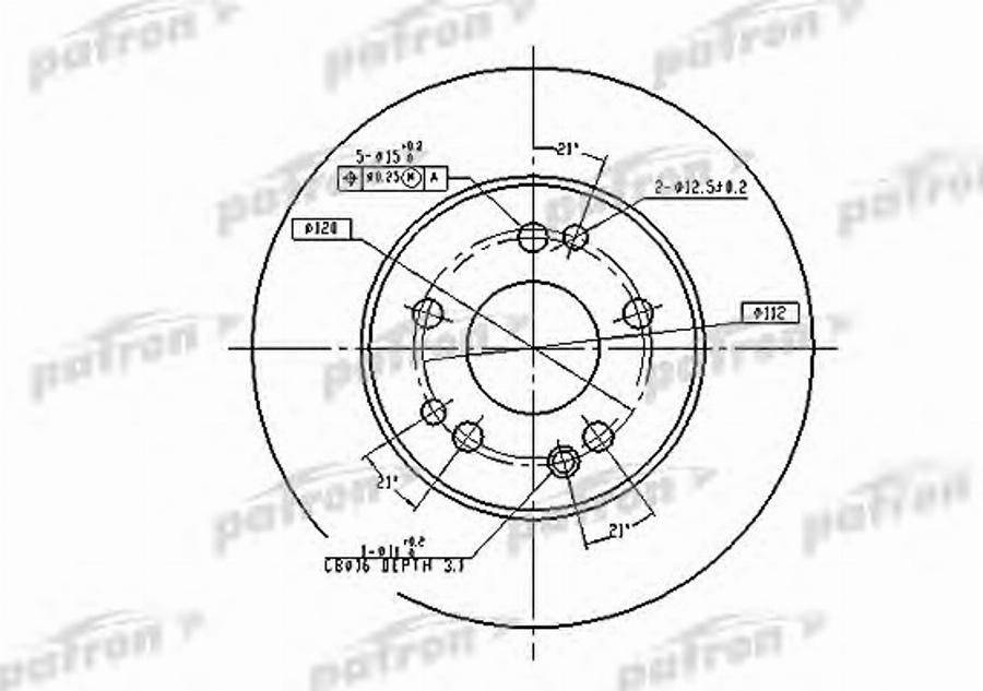 TRW DF1581BP - Discofreno autozon.pro