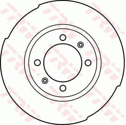 TRW DF1668 - Discofreno autozon.pro