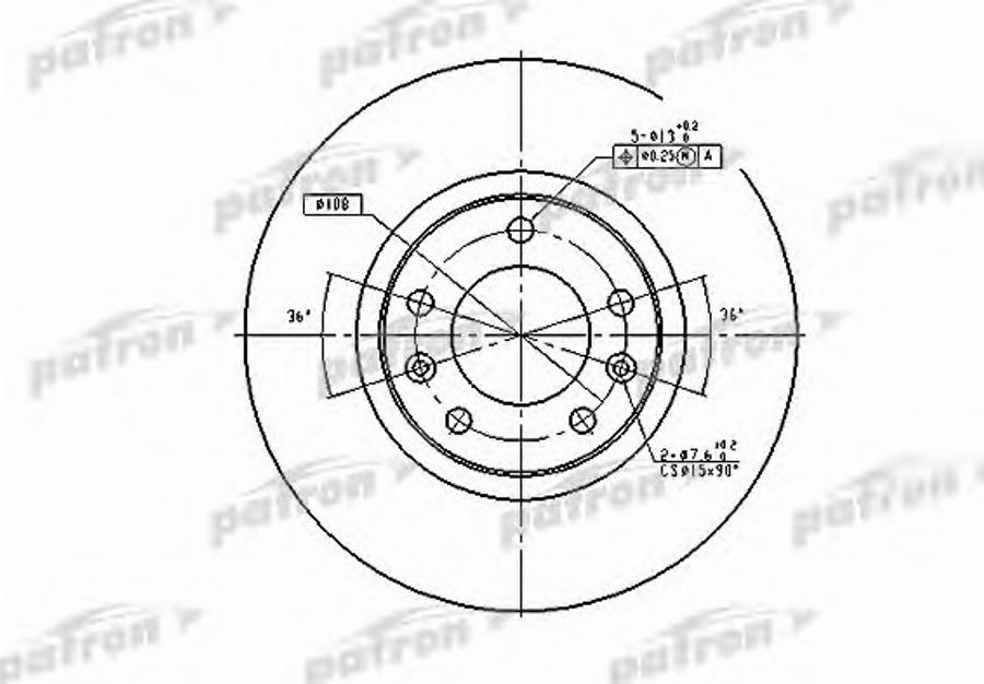 TRW DF1225BP - Discofreno autozon.pro