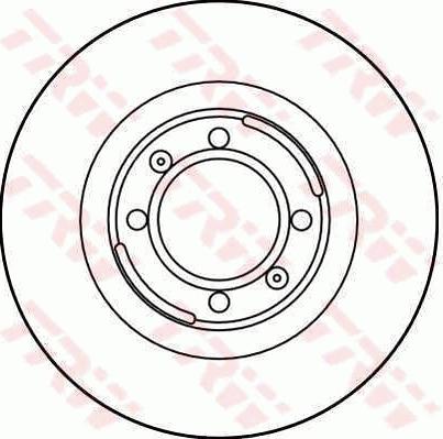 TRW DF1705 - Discofreno autozon.pro