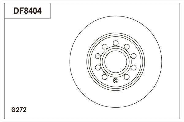 TRW DF8404S - Discofreno autozon.pro