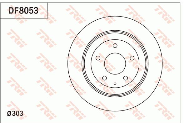 TRW DF8053 - Discofreno autozon.pro