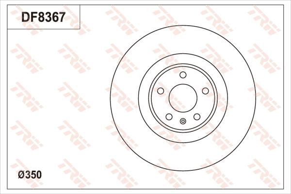 TRW DF8367S - Discofreno autozon.pro