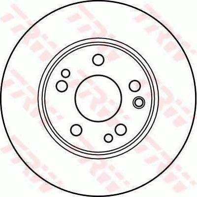 TRW DF2608 - Discofreno autozon.pro