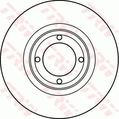 TRW DF2613 - Discofreno autozon.pro