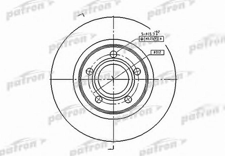 TRW DF2806BP - Discofreno autozon.pro