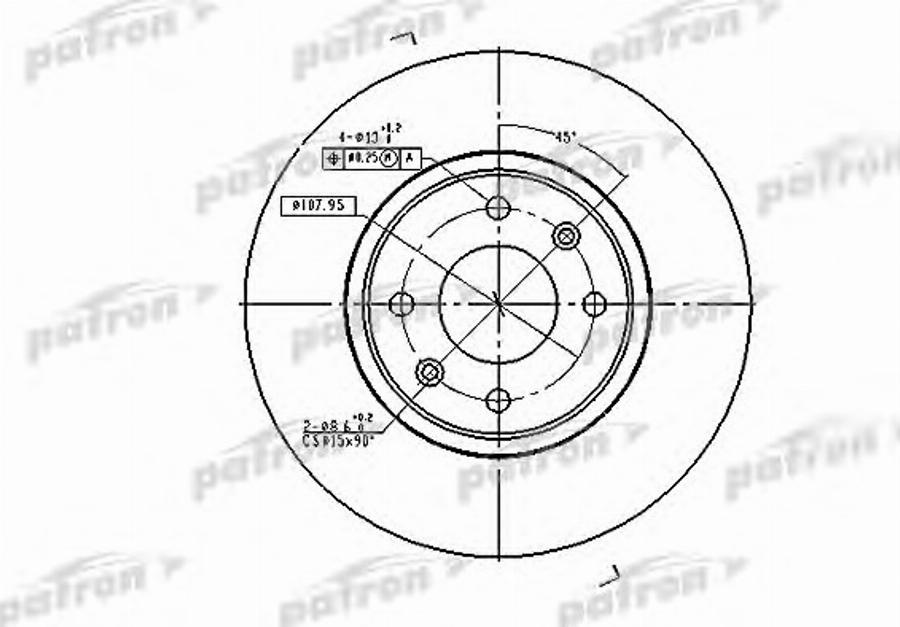 TRW DF2796BP - Discofreno autozon.pro