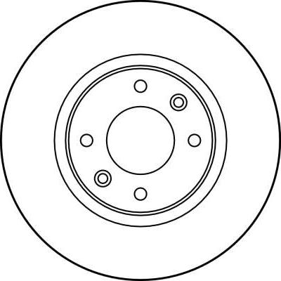 TRW DF2796 - Discofreno autozon.pro