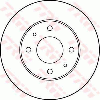 TRW DF2798 - Discofreno autozon.pro