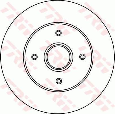 TRW DF2709 - Discofreno autozon.pro