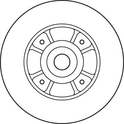 TRW DF2706BS - Discofreno autozon.pro