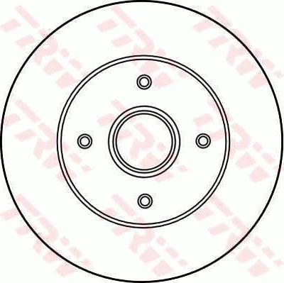 TRW DF2708 - Discofreno autozon.pro