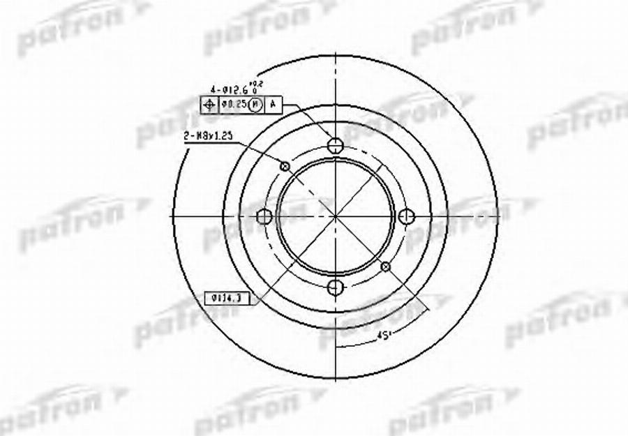 TRW DF2784BP - Discofreno autozon.pro