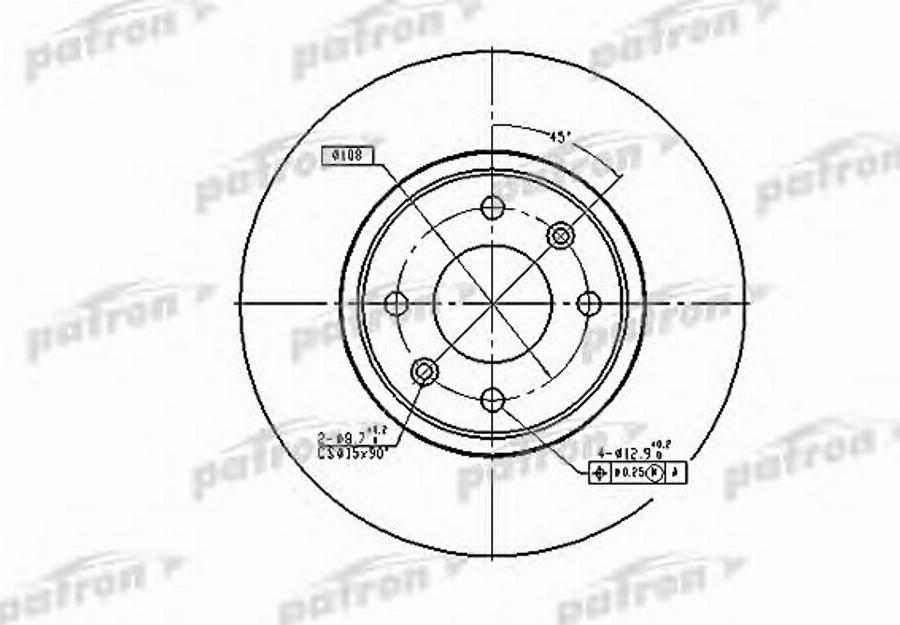 TRW DF2782BP - Discofreno autozon.pro