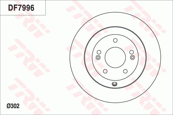 TRW DF7996 - Discofreno autozon.pro