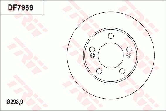 TRW DF7959 - Discofreno autozon.pro