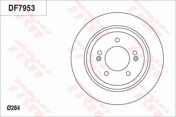 TRW DF7953 - Discofreno autozon.pro