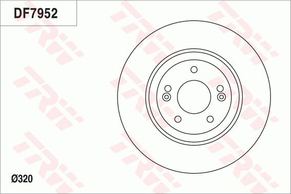 TRW DF7952 - Discofreno autozon.pro