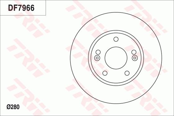 TRW DF7966 - Discofreno autozon.pro