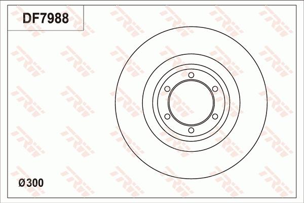 TRW DF7988 - Discofreno autozon.pro