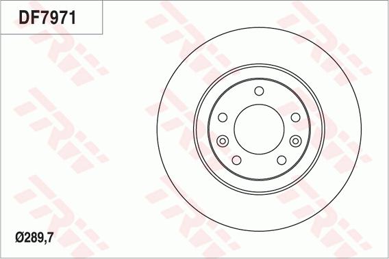 TRW DF7971 - Discofreno autozon.pro