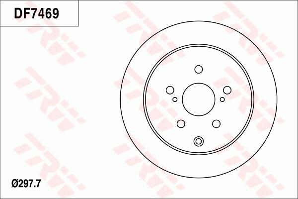 TRW DF7469 - Discofreno autozon.pro