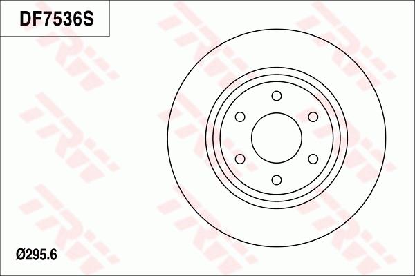 TRW DF7536 - Discofreno autozon.pro