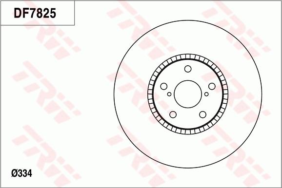 TRW DF7825 - Discofreno autozon.pro