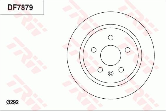 TRW DF7879 - Discofreno autozon.pro