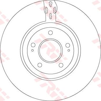 TRW DF7302S - Discofreno autozon.pro