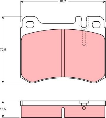 Valeo 597113 - Kit pastiglie freno, Freno a disco autozon.pro