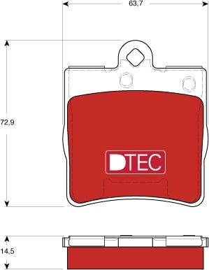 TRW GDB1545DTE - Kit pastiglie freno, Freno a disco autozon.pro