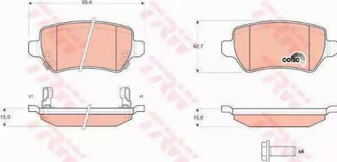 Magneti Marelli 363702161279 - Kit pastiglie freno, Freno a disco autozon.pro