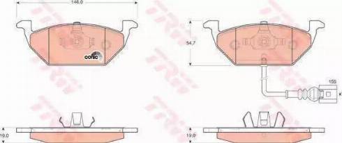 Magneti Marelli 363700201165 - Kit pastiglie freno, Freno a disco autozon.pro