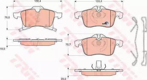 Magneti Marelli 363700201225 - Kit pastiglie freno, Freno a disco autozon.pro