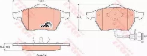 Magneti Marelli 363702160311 - Kit pastiglie freno, Freno a disco autozon.pro