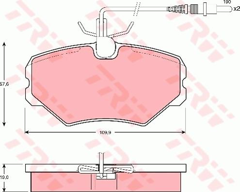 HELLA T5093 - Kit pastiglie freno, Freno a disco autozon.pro