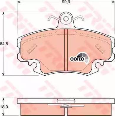 Valeo 601075 - Kit pastiglie freno, Freno a disco autozon.pro