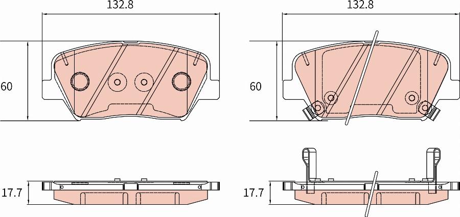 TRW GDB8189AT - Kit pastiglie freno, Freno a disco autozon.pro