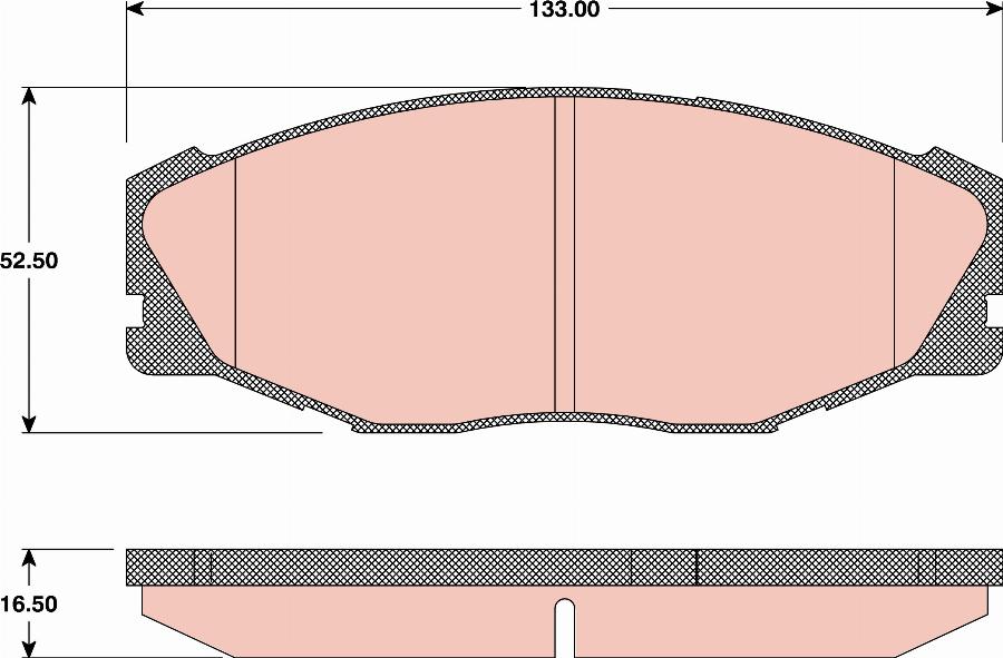 TRW GDB3118 - Kit pastiglie freno, Freno a disco autozon.pro