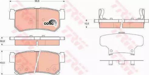 Magneti Marelli 363700201615 - Kit pastiglie freno, Freno a disco autozon.pro