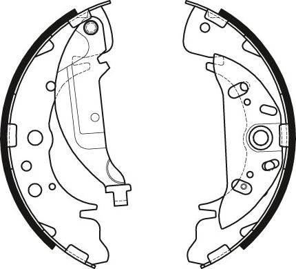 TRW GS8441 - Kit ganasce freno autozon.pro