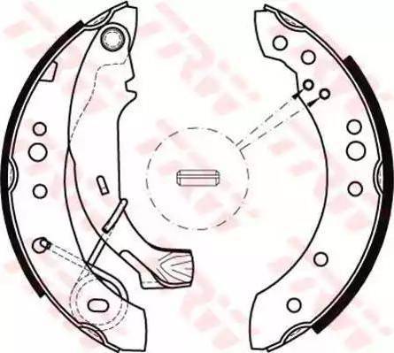 Alpha Brakes HST-CT-019 - Kit ganasce freno autozon.pro