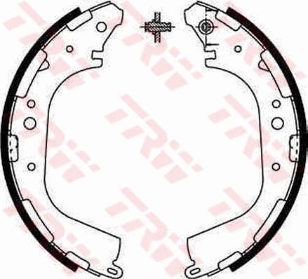 TRW GS8590 - Kit ganasce freno autozon.pro