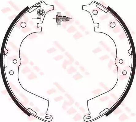 Alpha Brakes HST-TY-072 - Kit ganasce freno autozon.pro